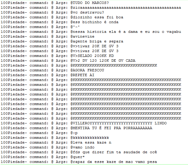 Mensagens de Saulo Pereira da Silva em 2017